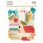 Simple Stories BOOK FAIR Big Bits & Pieces 18pc