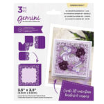 Gemini LACE 3D Concertina Boarder Set Metal Cutting Dies 3pc
