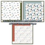 Echo Park DREAM BIG LITTLE BOY 12”X12" Scrapbook Paper
