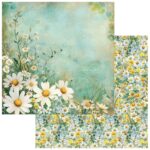 49 and Market BOTANICAL BUZZ 12X12 Scrapbook Paper
