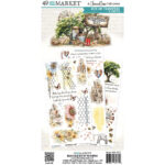 49 and Market WHISPERING WAY Rub-On Transfers