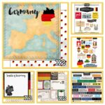 Scrapbooksrus GERMANY SIGHTS 12”X12” Scrapbook Kit