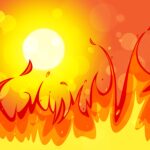 Scrapbooksrus FIRE AND SUN 12”X12” Scrapbook Paper