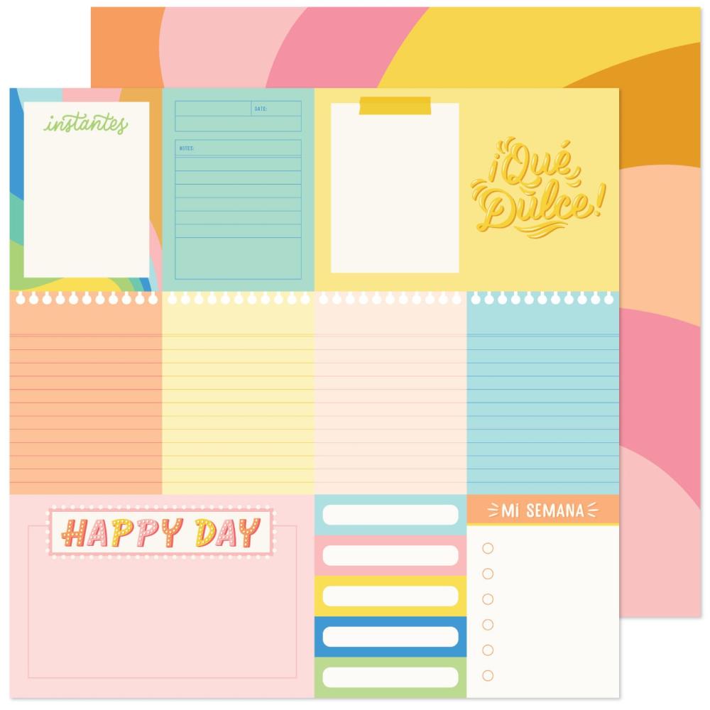 IMG-3036 Obed Marshall FANTASTICO INSTANTS 12"X12" Scrapbook Paper - Image 1