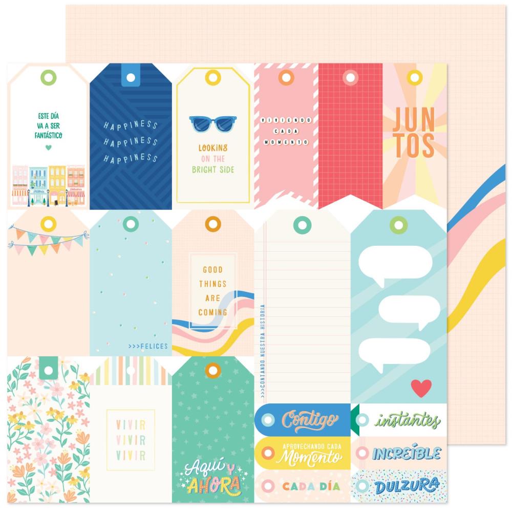 IMG-3038 Obed Marshall FANTASTICO HERE & NOW 12"X12" Scrapbook Paper - Image 1