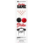 Sports BOWLING CRAFT STICKERS Laser Cut 7pc
