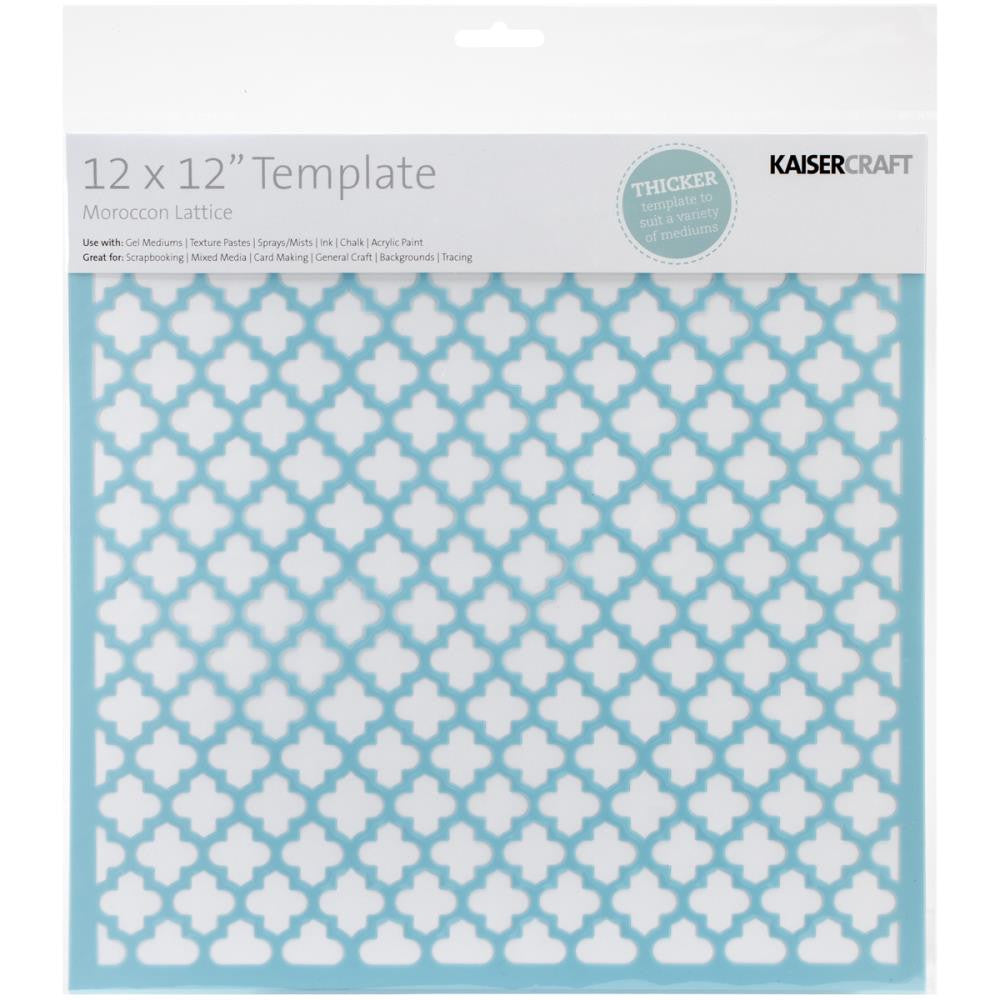 IMG_1369 Kaisercraft MOROCCAN 12"X12" TEMPLATE 1pc - Image 1