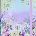 Peter Pauper DRAGONFLIES & DANDELIONS A7 Journal