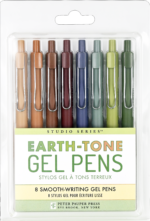 Peter Pauper Gel Pens EARTH TONE Journaling