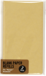 Peter Pauper VOYAGER REFILL Journal Notebook Blank Paper