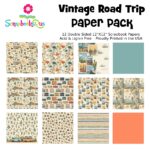 Scrapbooksrus Paper Pack Vintage Road Trip