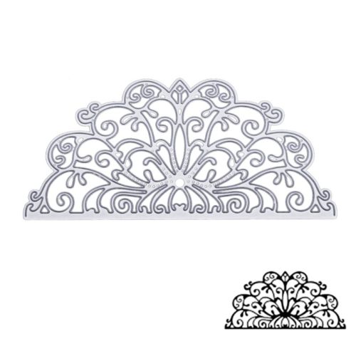 Wide_Flower_Edge_Die3 Wide Flower Edge Metal Craft Die - Image 1