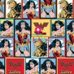 Wonder Woman 1984 GRID BLOCKS 12"X12" Scrapbook Paper