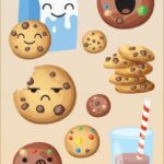 Paper House Scratch and Sniff Stickers CHOCOLATE CHIP COOKIES