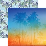 Paper House TROPICAL BREEZE 12"X12" Scrapbook Paper