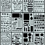 Peter Pauper DOTTED JOURNAL Essentials Stencil Set