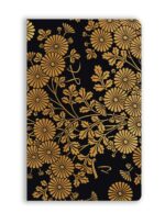 Soft Touch Black Yellow CHRYSANTHEMUMS JOURNAL