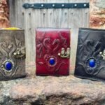 Soft Cover Leather EMBOSSED DRAGON Journal A5