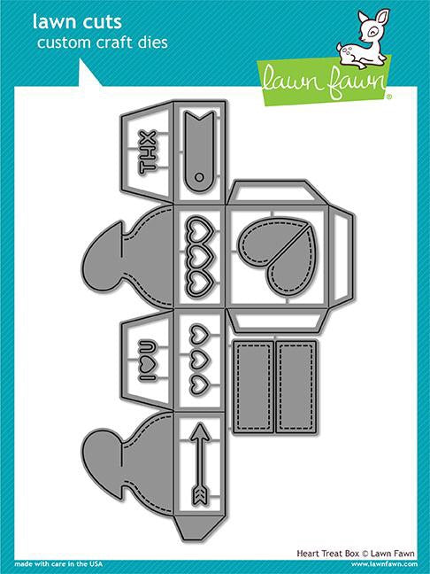 image_00a1fe2d-80aa-4e2b-aa5a-4c514ded53af Lawn Fawn HEART TREAT BOX Custom Craft Dies 9 pc. - Image 1