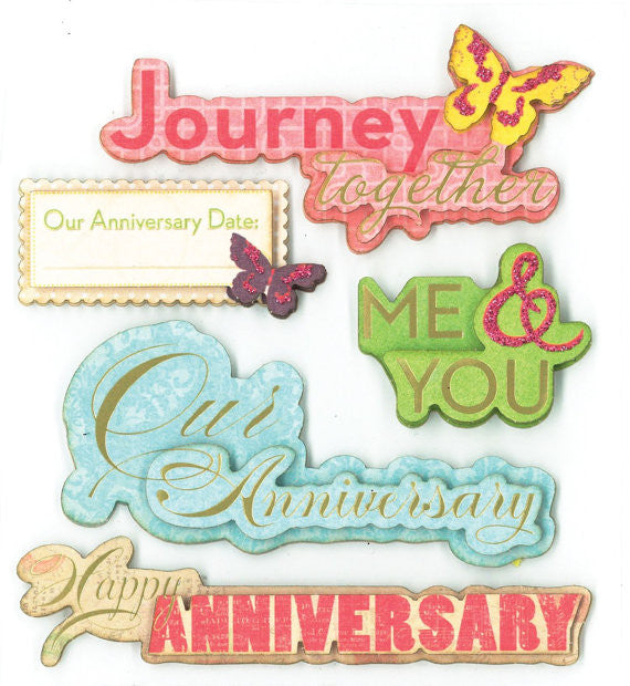 image_0dc71fb8-cce2-4e3d-8c3a-06c4d89c2d1c K&Company ANNIVERSARY CELEBRATION 3D Stickers 5pc - Image 1