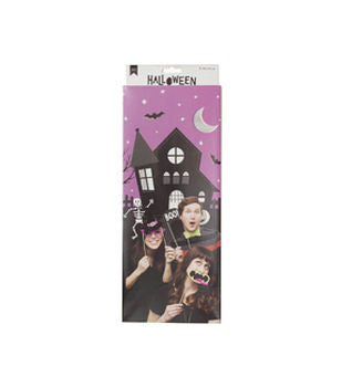 image_12235803-3882-405a-a9be-c15b65d92662 American Crafts Halloween BACKDROP Spooky House 1pc - Image 1