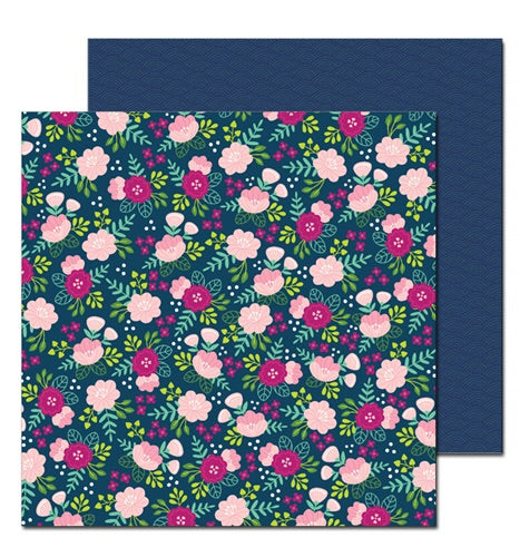 image_190e4222-4a5d-4505-9eaf-2ddebc29fc51 Jen Hadfield Chasing Adventures ASIAN GARDEN 12"X12" Scrapbook Paper - Image 1