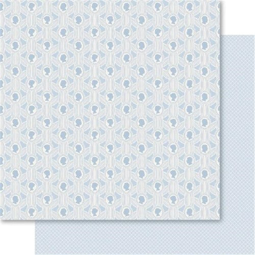 image_402d32d5-92a3-4f3e-ba8e-39c8bbf2f1b8 Bella! My Romance 12x12 MR & MRS Scrapbook Paper - Image 1