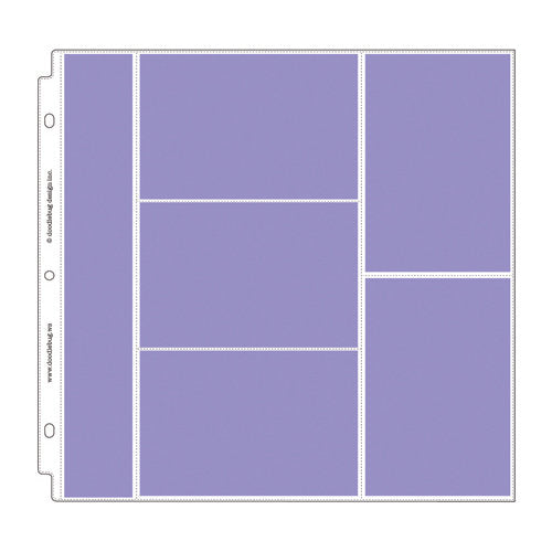 image_49398adc-d72a-463c-8b3e-4d506db754bb Doodlebug STORYBOOK ALBUM PROTECTORS Five 4X6” Pockets - Image 1