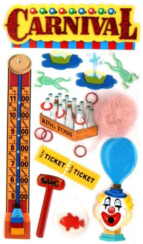 image_4b23b8c3-d587-4150-aa8b-74c13a2fa55f Ek Success Jolee's CARNIVAL GAMES 3D Stickers 14pc - Image 1