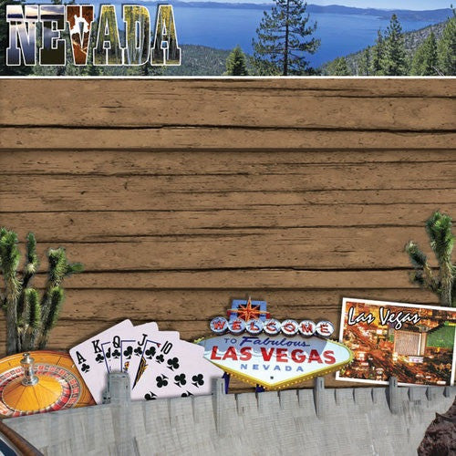 image_514ea2aa-14c2-4902-9a75-b74db1b1495e NEVADA Scrapbook Paper 12"X12" Travel 14278 LV - Image 1
