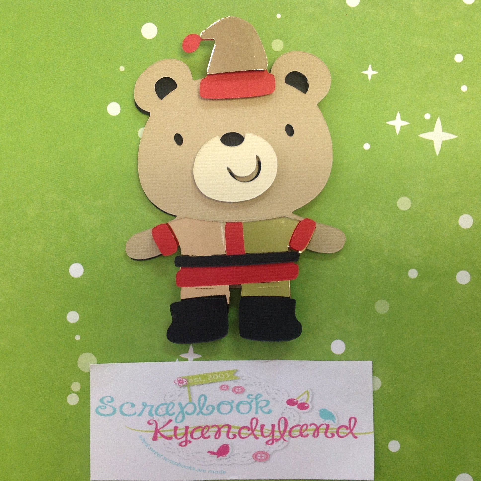 image_69f2f75b-ddf1-43a8-9234-f9310dbc1873 CHRISTMAS SANTA Custom Scrapbook Die Cuts - Image 1