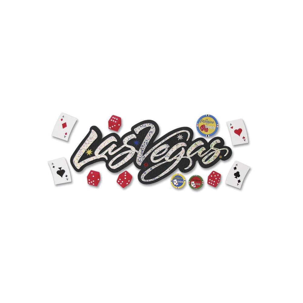 image_78ec739a-38d9-45ff-8d2b-c2083bb68869 Ek Success Jolee's Boutique LAS VEGAS 3D LV Stickers 12pc - Image 1