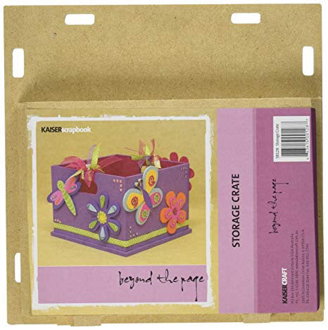 image_7d5dc945-ace2-4106-98bb-7931f85d1c70 Kaisercraft Beyond The Page STORAGE CRATE - Image 1