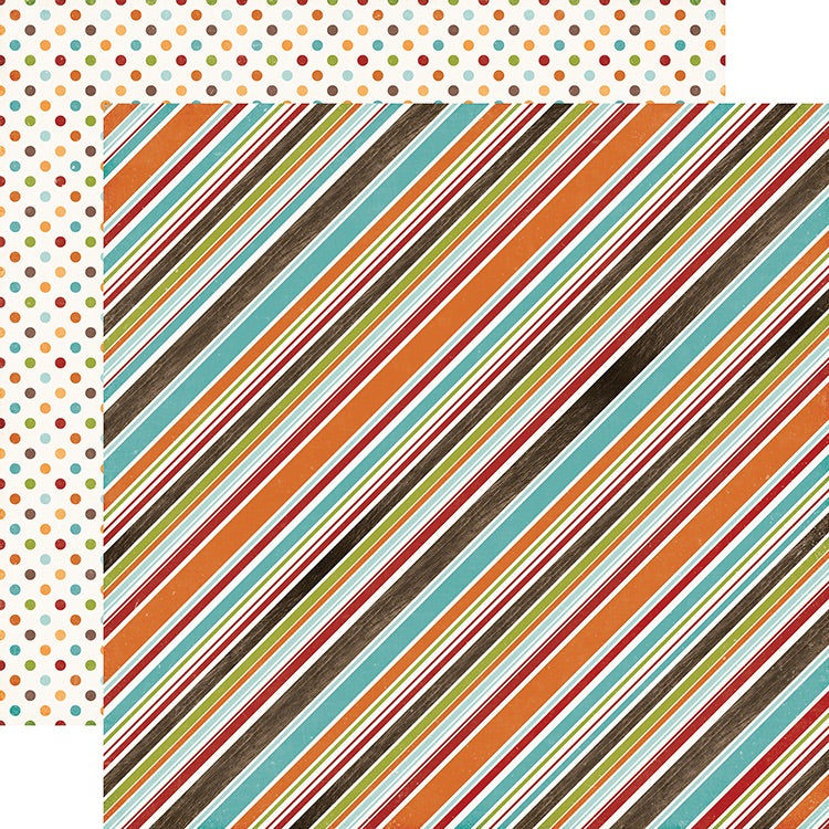 image_84250cae-d8d5-4cb8-ac72-d4892a9c1268 Echo Park I Love Family BEST OF TIMES 12"X12" Cardstock Paper - Image 1