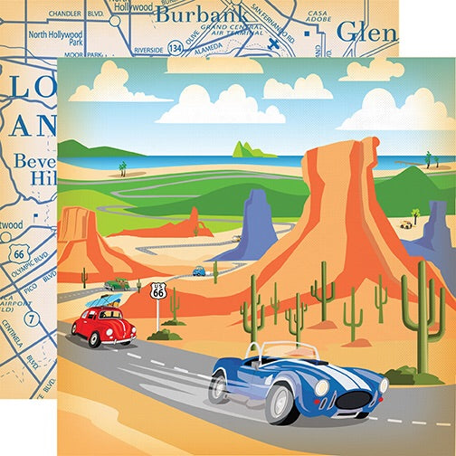 image_84420faa-6300-4e70-8f3e-e70af5709026 Carta Bella Cartopia DESERT TO OCEAN 12x12 Paper - Image 1