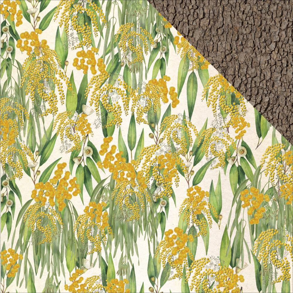 image_8cfc73d8-936d-41fd-a02f-d939d915d1a5 Kaisercraft Open Road Collection PROSPECTING 12"X12" Scrapbook Sheet - Image 1