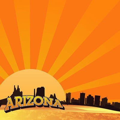 image_96182fd8-a643-47a7-ae57-3942ae71aa5d Reminisce The State Line ARIZONA 12"X12" Scrapbook Paper - Image 1