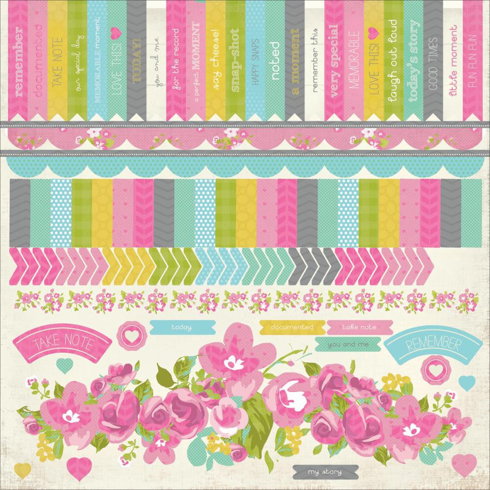 image_b439f223-efb3-4624-a29d-518db24a11c8 Kaisercraft CONFETTI 12"X12" Cardstock Sticker Sheet - Image 1