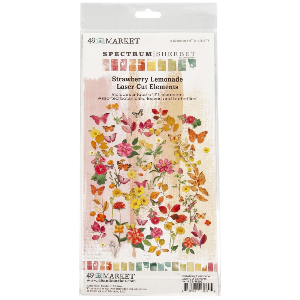 image_c20759f1-0c05-479d-ac99-616ef6756cd7 49 and Market Spectrum Sherbet STRAWBERRY LEMONADE Laser-Cut Elements - Image 1