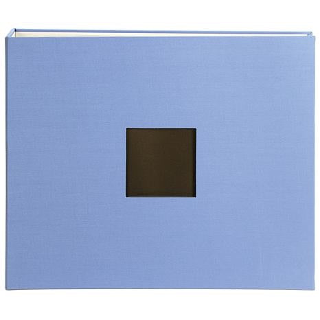 image_cc2d458c-2bf5-4a77-8322-67c30be785ad American Crafts Cloth D-Ring Album 12"x12" Blue - Image 1