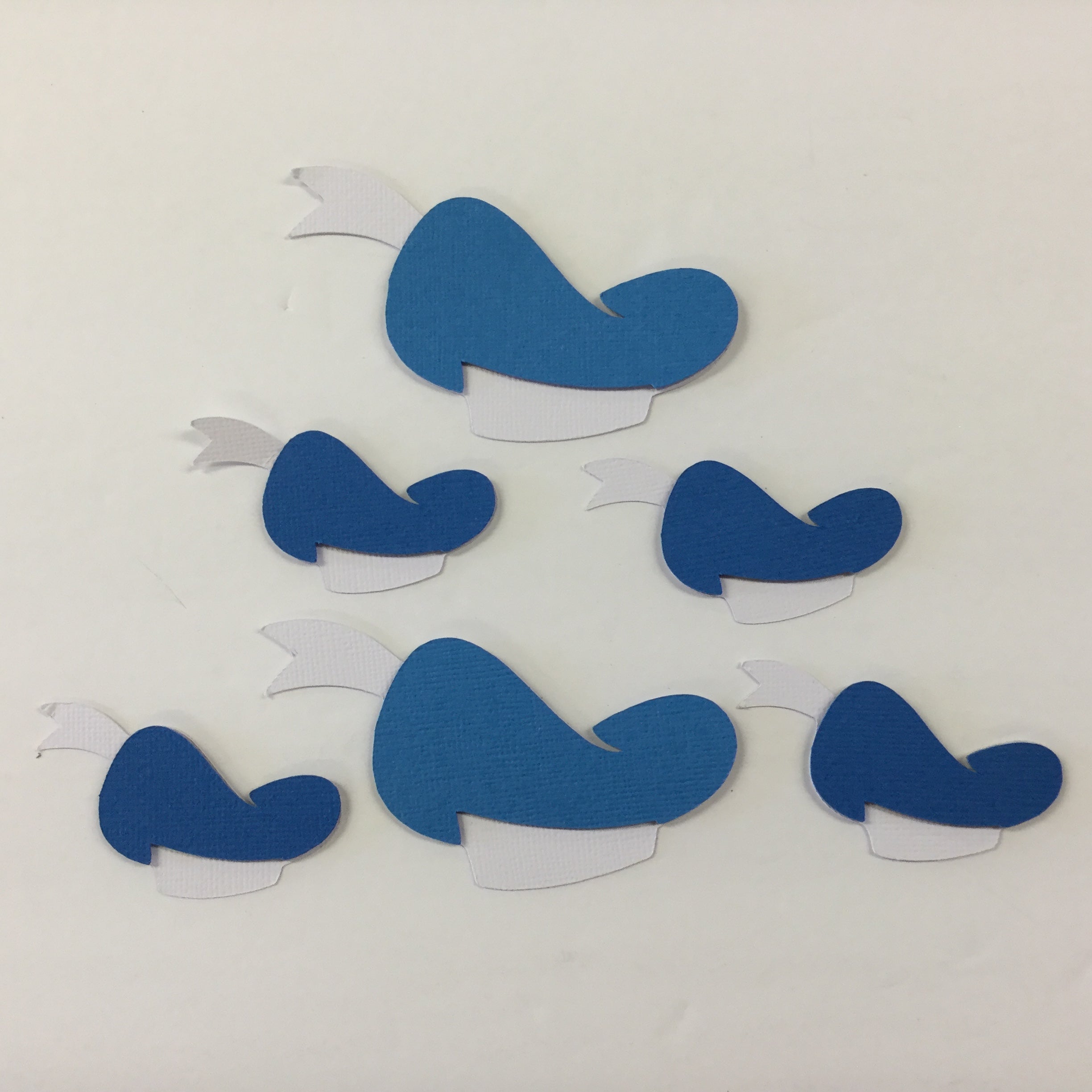 image_d29e8482-bf87-46e4-99b5-32028c46ff3c Like Disney DONALD DUCK HATS DieCut Scrapbook Embellishment - Image 1