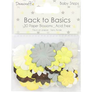 image_d609408b-a2d4-4621-a18f-74ba72f22488 Dovecraft Back to Basics BABY STEPS PAPER BLOSSOMS - Image 1