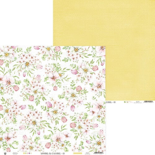 image_dd7bf35e-0715-484c-840b-d4800a6c56d2 P13 SPRING IS CALLING 01 12"X12" Scrapbook Paper - Image 1