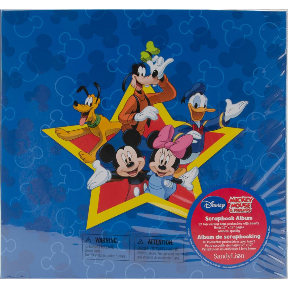 image_dd92ddb1-6bcb-4feb-94f1-5c86358c0d2d Disney Sandy Lion Trends 12"X12" MICKEY Post Bound Album - Image 1