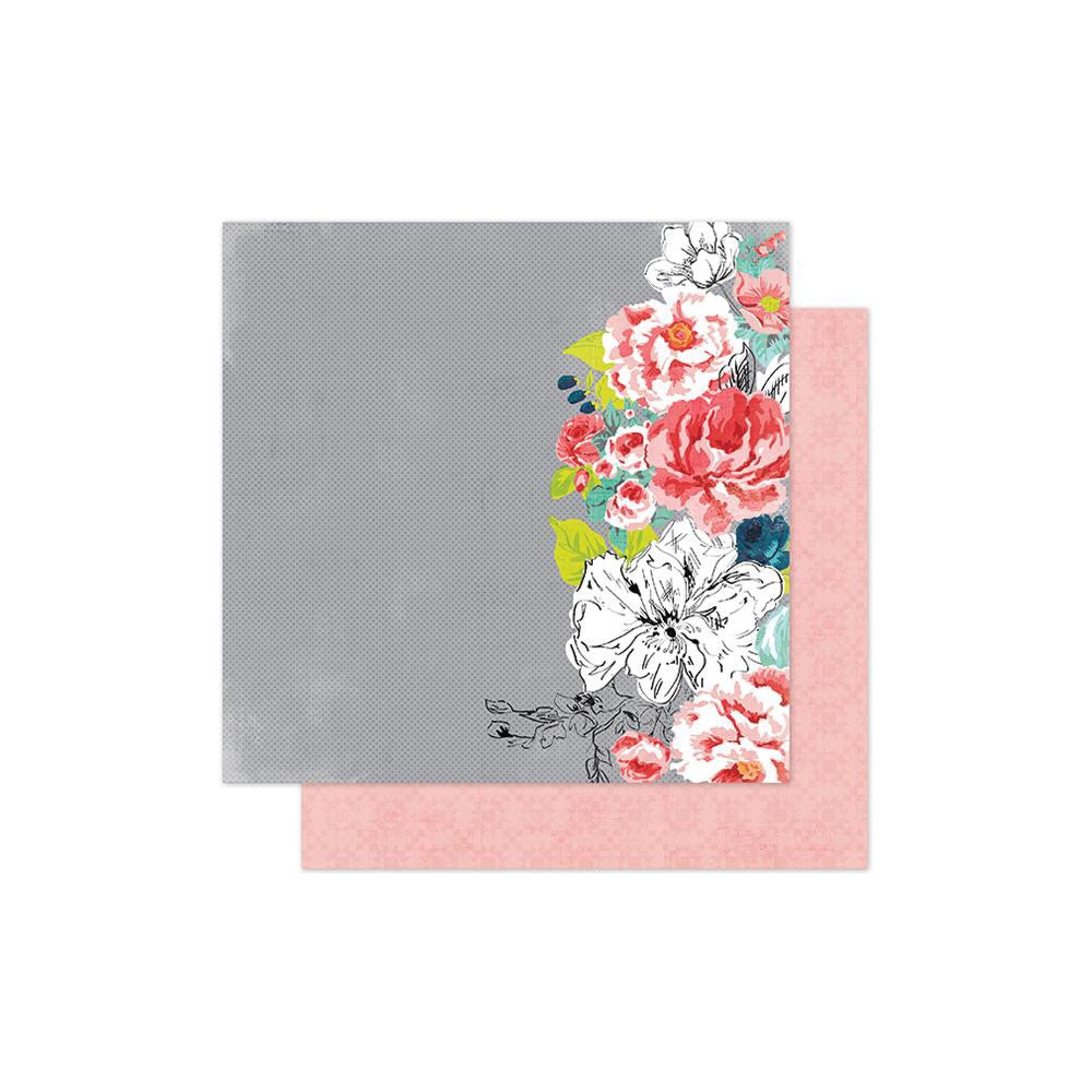 image_eb87e991-f19c-4696-9903-55a0646035e7 September Skies BEAUTIFUL BOUQUET 12"X12" Paper - Image 1