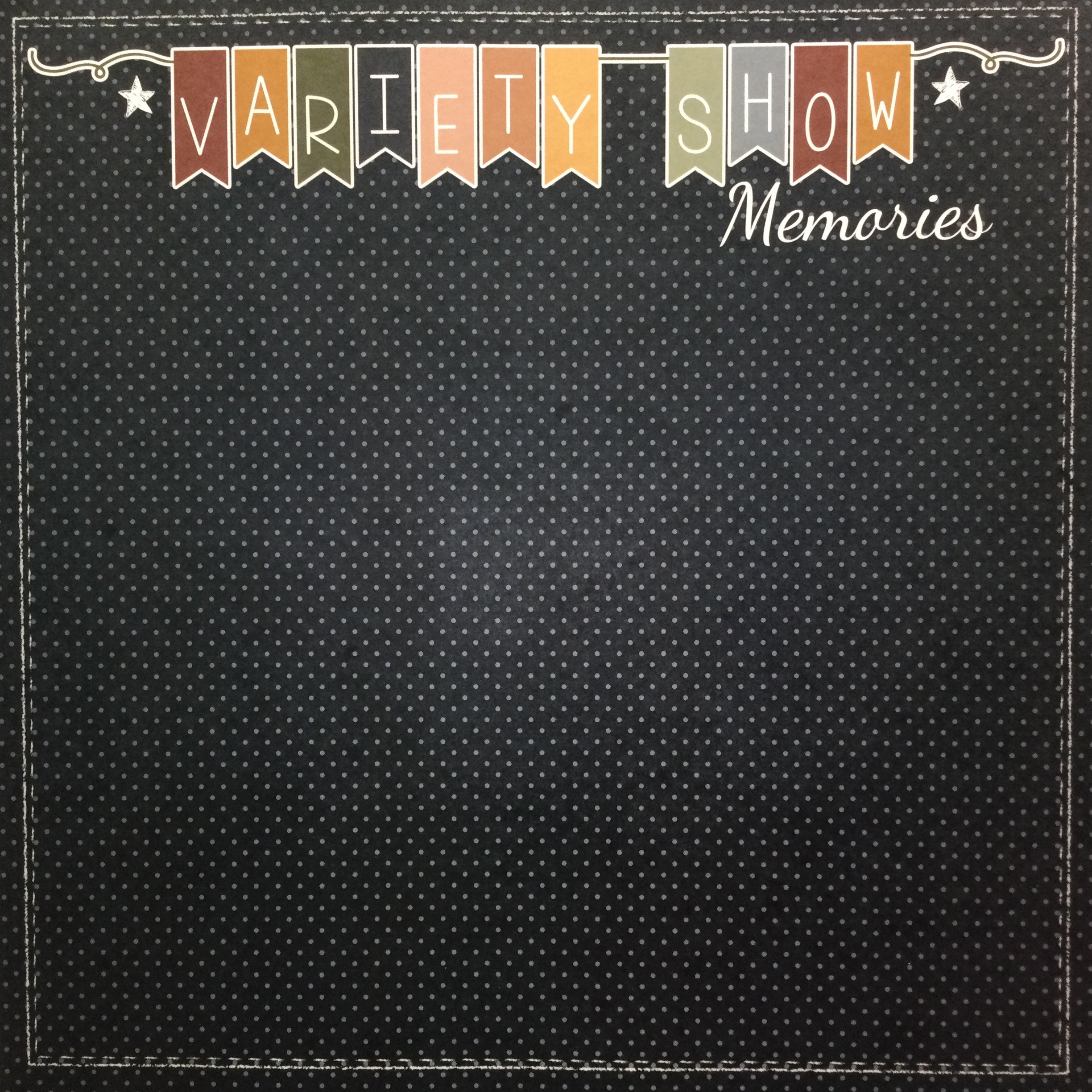 image_eb98b44f-766a-464e-82ba-b4c09b0c80a7 Magical VARIETY SHOW MEMORIES 12X12 Scrapbook Paper - Image 1