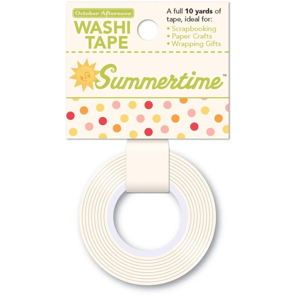 image_f1b97bfe-4d77-4399-9316-700239eabb0d October Afternoon SPRINKLES Washi Tape 15mm 10 yards - Image 1