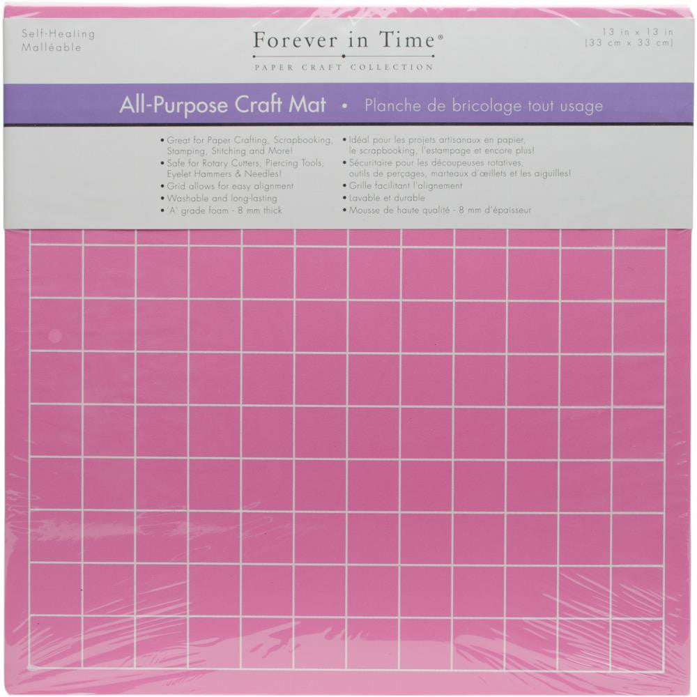 image_f5cc3521-c26b-49e9-8e3d-54c7e537e540 Multicraft All Purpose CRAFT MAT Forever In Time 13"X13" - Image 1