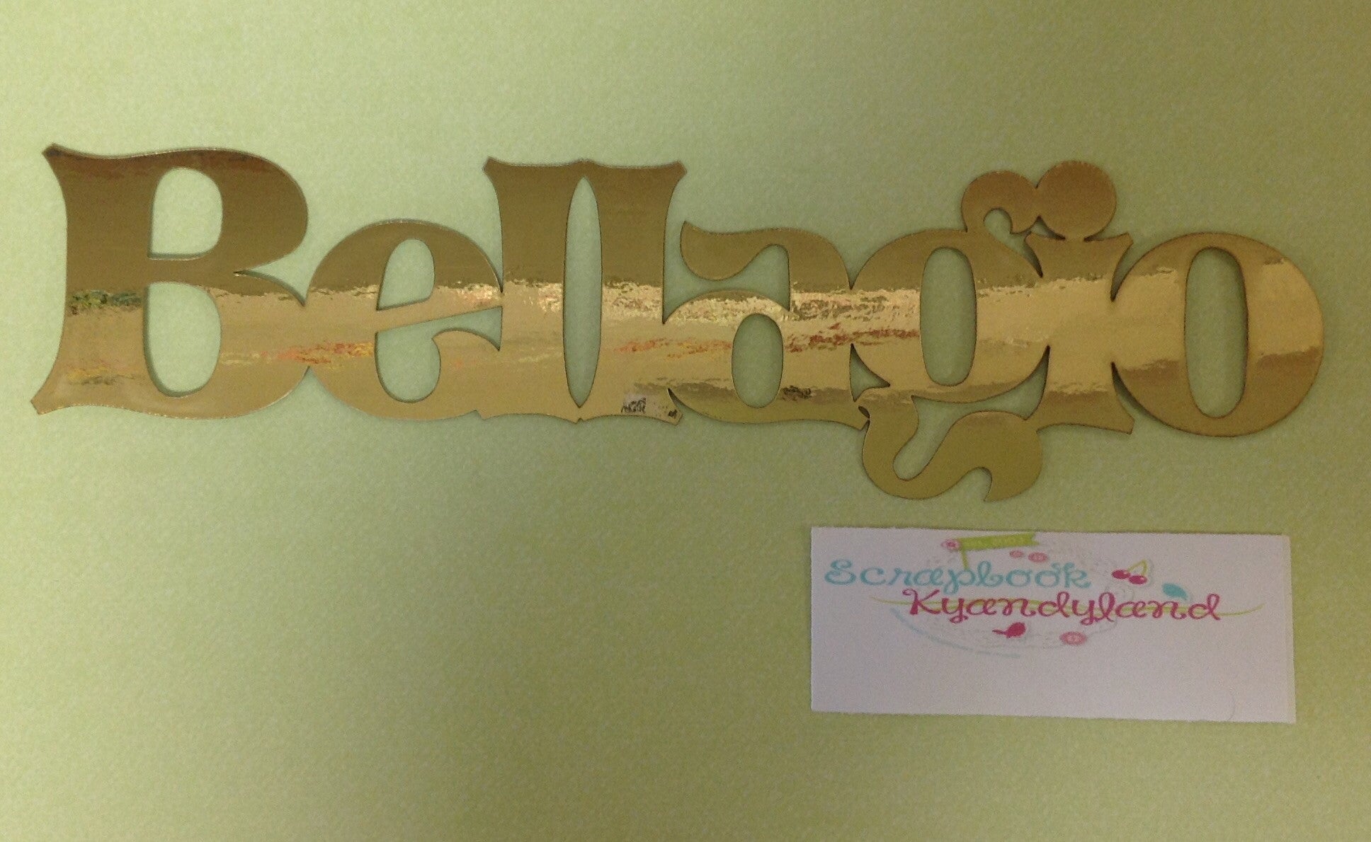 image_fc6c6635-baa0-4701-a50e-ee30a92248bc Las Vegas BELLAGIO Hotel Travel LasVegas Laser Cuts 2"X 8" - Image 1