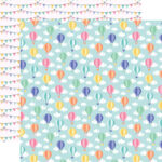Echo Park MY LITTLE GIRL 12"x12" Scrapbook Paper - Image 2